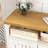 Multi-Functional Mdf Shoe Cabinet With 5-Layer Shelves And Open Storage, White And Natural