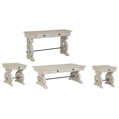 Insa Rectangular Cocktail Table With 2 End Table And Sofa Table