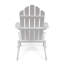 Chaise Adirondack pliable classique en bois d'acacia