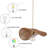 Luminaire suspendu 1 lumière Araia