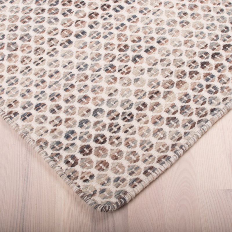 Caillo Geometric Wool Hand Woven Area Rug, Rectangle 200 x 290cm