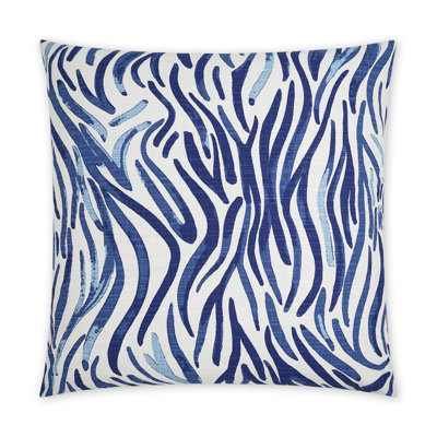 Babur Abstract Cotton Throw Pillow