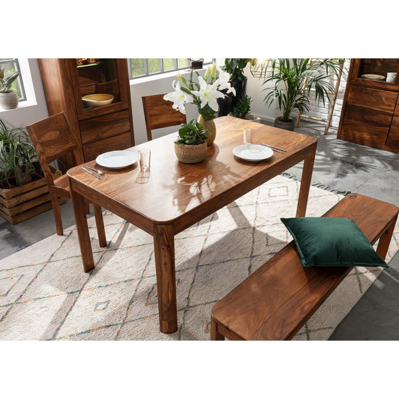 Toronto Solid Wood Dining Table, H76 x L140 x W90cm