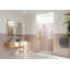 Halo 54 in. x 78 in. Frameless Glass Hinge Shower Door-853874060