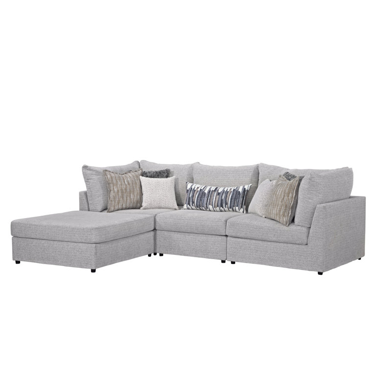 Buster Ecru 4 Piece Sectional