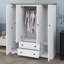 Armoire penderie avec tiroirs et porte-365287577