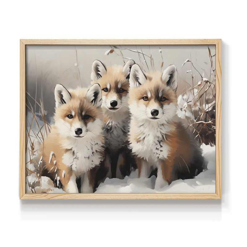 Art de Noël - DCCCLII - Reproduction encadrée - Restickable, H 11 po x l 14 po, Naturel