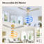 Ventilateur de plafond 3 pales Nicola-1312092814