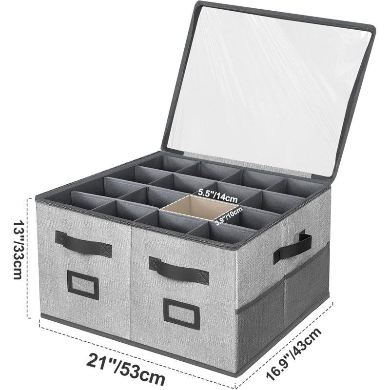 16 Pair Shoe Storage Box