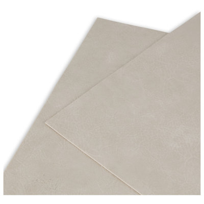 Ensemble de napperon réversible en cuir végétalien réversible 12 po x 18 po D mati