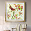 Song of Spring Red Morning - Reproduction d'art sur papier encadrée-525329562-525329563