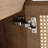 12" Bathroom Side Cabinet,Soft Close Doors,Float Mounting Design,(KD-Packing)