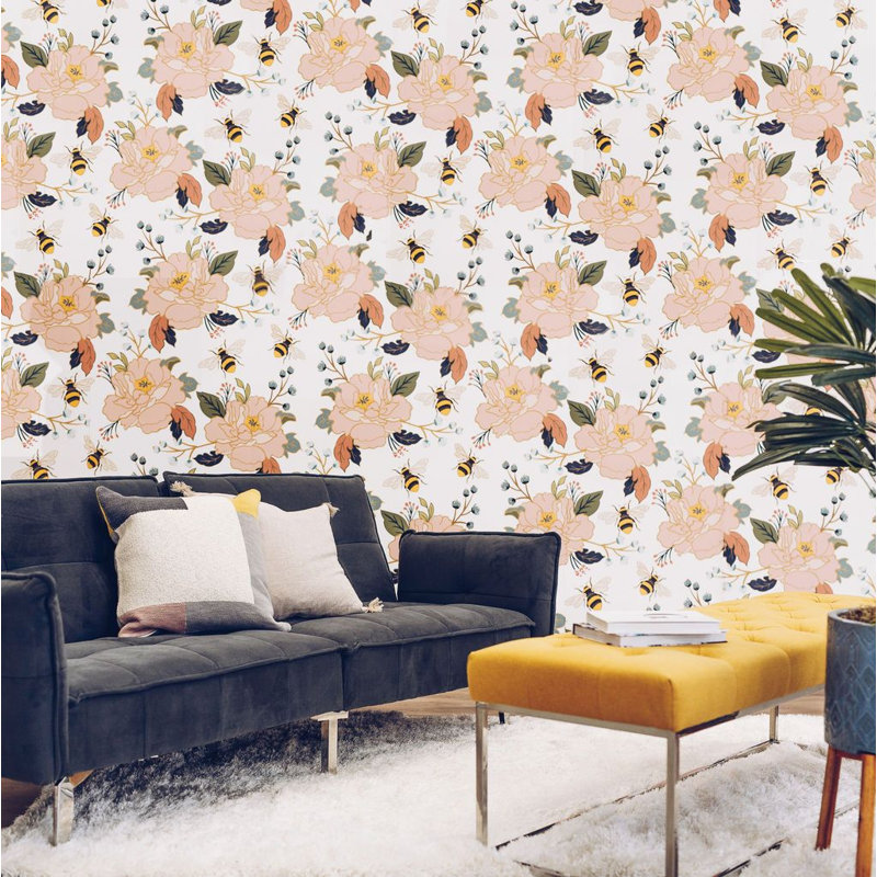 Floral Wallpaper by Teresa Chan Graphics, Non-Pasted