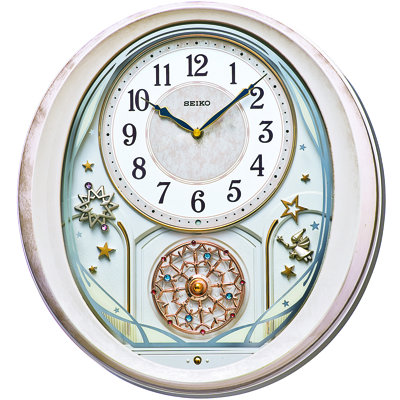 Seiko QXM370PRH MIM-Wall, Quartz, Ivory