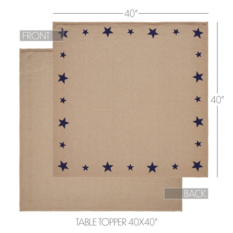 Junipero My Country Table Topper 40x40