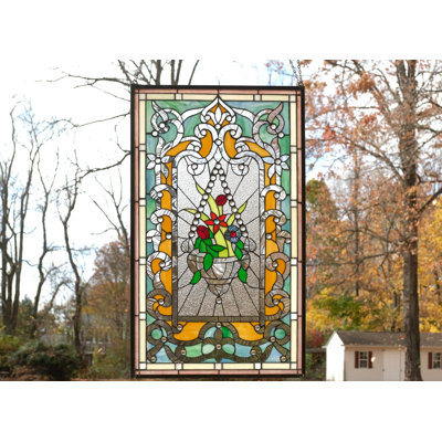Plants & Flowers Window Panel