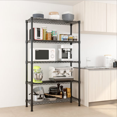 Étagère à 5 niveaux H 70,87 po x l 35,43 po x P 13,78 po Iberia