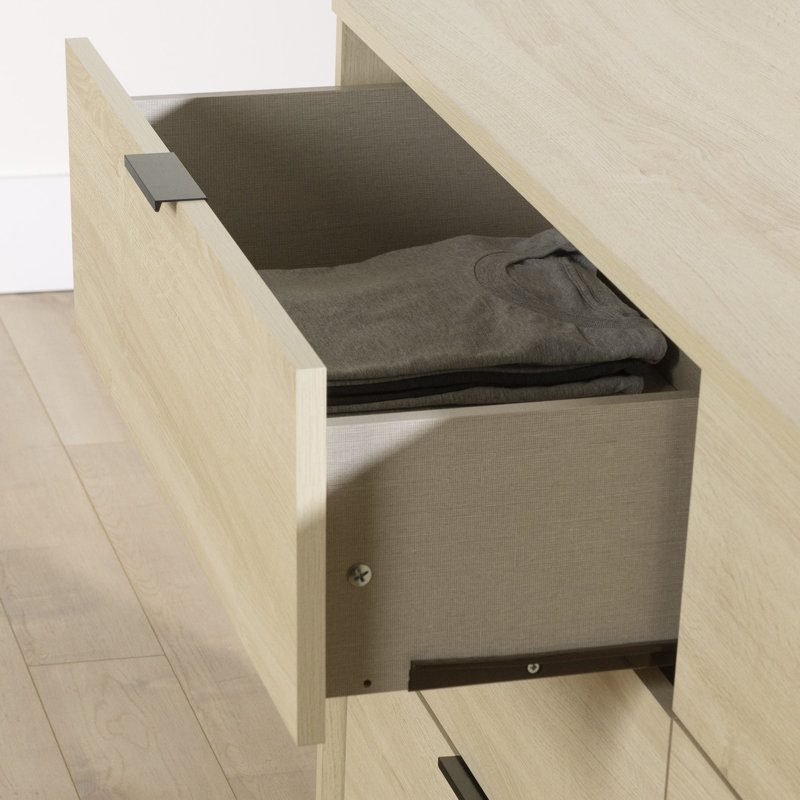 Oxford  6-Drawer Dresser, Beige