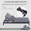 Gennett Reclining Double Chaise with Cushions-396503748