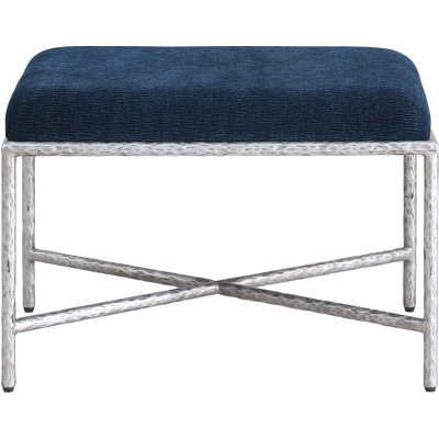 Iyania Chenille Fabric Bench