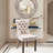 Tufted Velvet Wing Back Side Dining Chairs-747323152-747323167