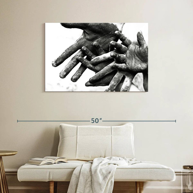 Leisha Feed The Poor, 26" H x 39" W
