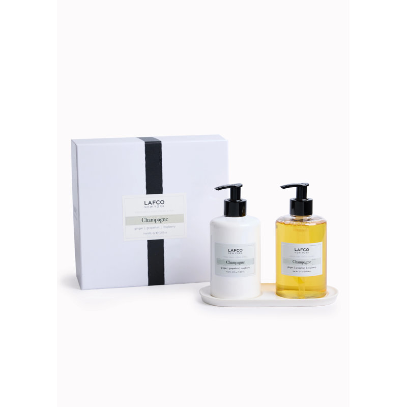 Champagne Bathroom Accessory Set