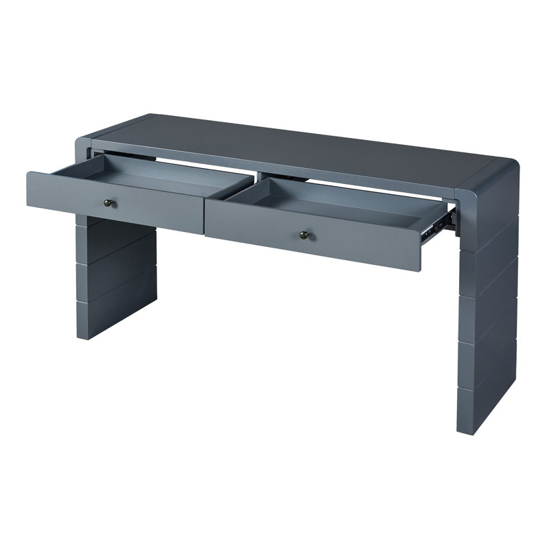 Console moderne, table d'entrée, Navy Duplicate