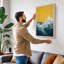 Wave in Motion Modern - Wrapped Canvas-1720841576-1720841570