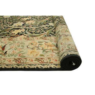 Pak-Persian Claud Black Rug