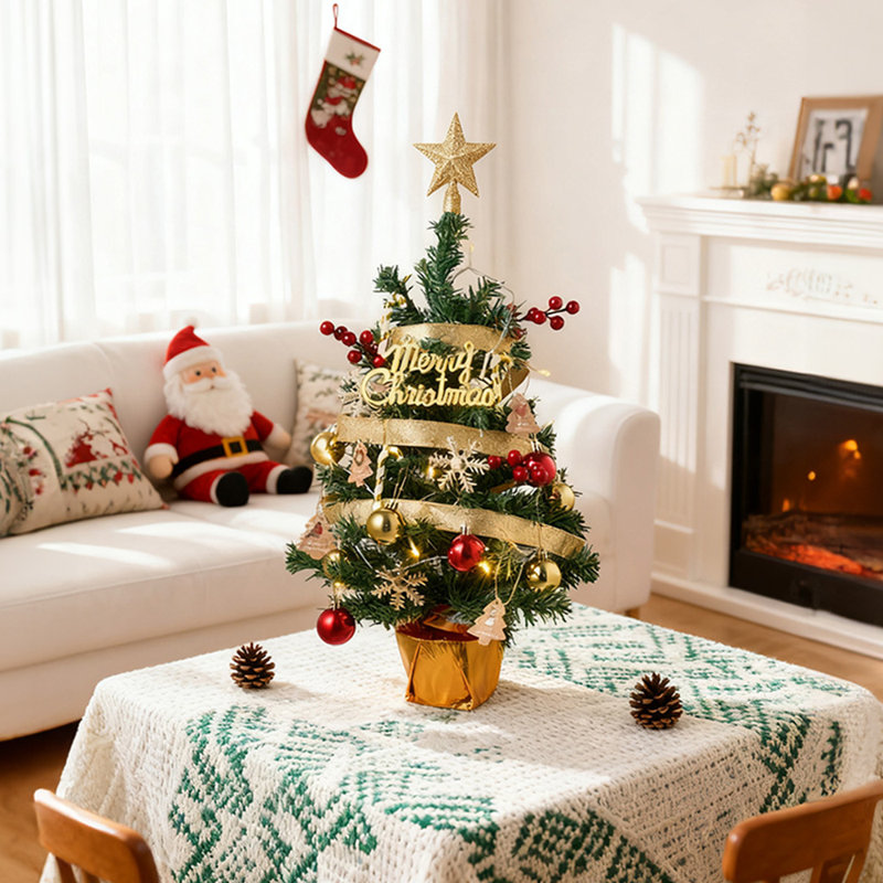 61cm H Artificial Pine Christmas Tree