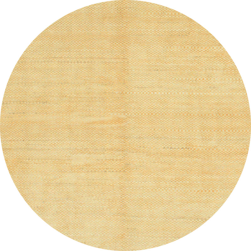 Tapis abstrait moderne 1493, Rond 7 pi