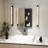 Kevia Surface Medicine Cabinet with Mirror-1639124923-1639124922