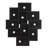 Khia Black Matte Picture Frame - Set of 10-928547655