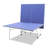 9Ft Mid-Size Table Tennis Table Foldable & Portable Ping Pong Table Set For Indoor Games With Net