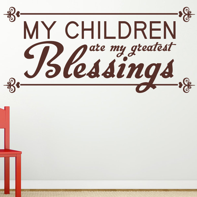 Wall Decal, Brown, Large