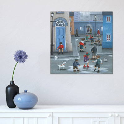 Leap Frog by Peter Adderley - Wrapped Canvas Gallery-Wrapped Canvas Giclée