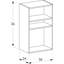 Danila Wall Bathroom Cabinet-1353810091