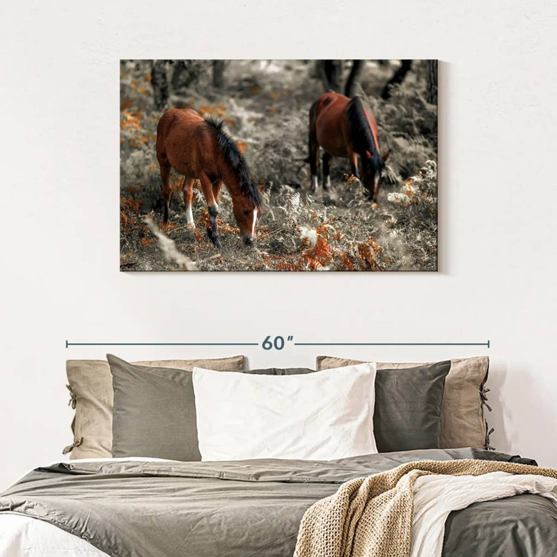 Brampt Horse Trails II, 30" H x 45" W