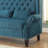 Linen Blend Upholstered Bench-30566291
