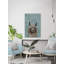 Llama Model - Wrapped Canvas Painting-34927211