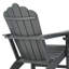 Chaise Adirondack en poly PEHD avec porte-gobelet Lucus-677126557