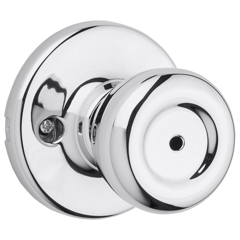 Tylo Bed/Bath Knob, Polished Chrome