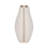 Brayden Studio® Elphantine 3D Printed Vase, Ivory/Beige-1294797458