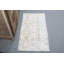 Tapis turc floral fabriqué à la main avec des teintes pastel douces pour une élégante décoration intérieure