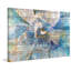 « gold blue succulent » par irena orlov, reproduction d’art sur toile tendue-16029416