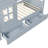 Twin Size House Bed With 2 Drawer