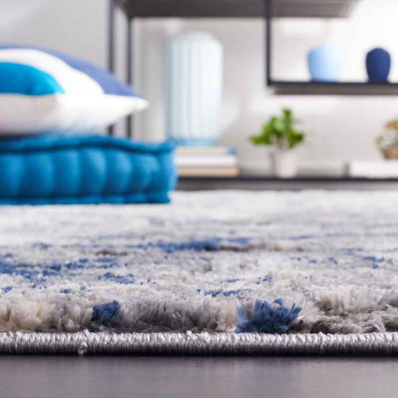 Dorilal Performance Abstract Rug, Rectangle 5'3" x 7'7"