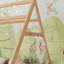 Lit maison avec lumière DEL, plancher bas et toit amovible pour enfants-1615855129-1615855140