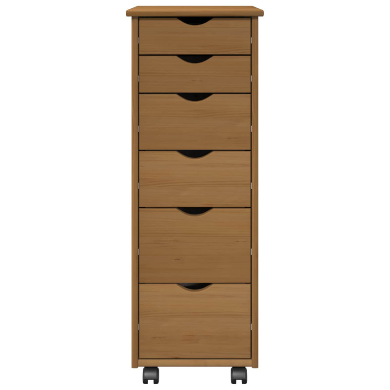 File Cabinet, Honey Brown